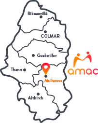 Carte régionale AMAC